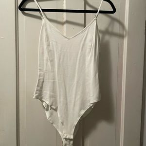 Body suit with cut out back